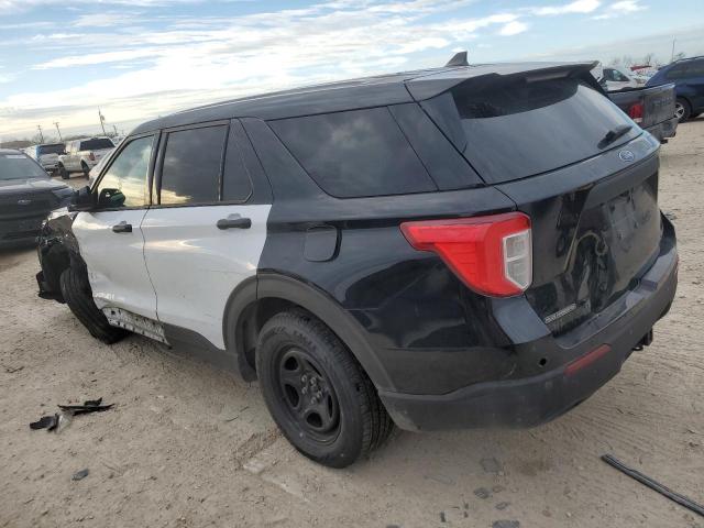 1FM5K8AB3MGB04683 - 2021 FORD EXPLORER POLICE INTERCEPTOR ორფეროვანი ფოტო 2