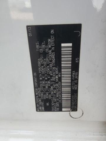 JTLZE4FE9DJ032209 - 2013 TOYOTA SCION XB 白色 照片 12