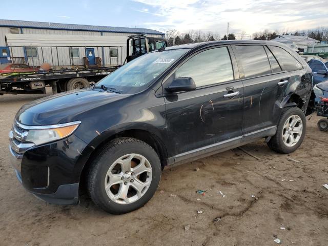 2FMDK3JC2BBB25505 - 2011 FORD EDGE SEL BLACK photo 1