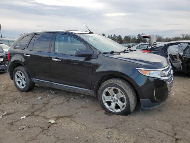 2FMDK3JC2BBB25505 - 2011 FORD EDGE SEL BLACK photo 4