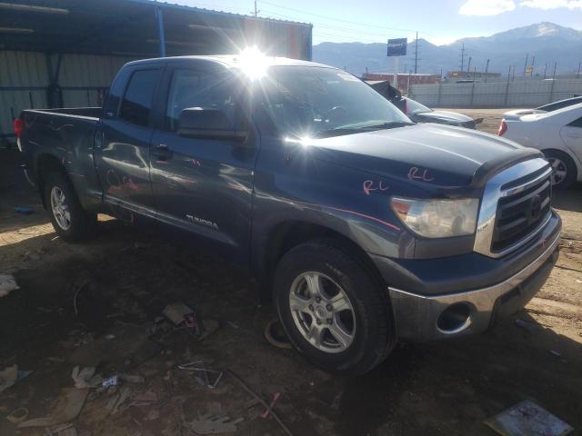 5TFUM5F12AX009231 - 2010 TOYOTA TUNDRA DOUBLE CAB SR5 BLUE photo 4