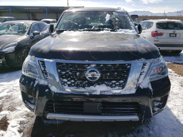 JN8AY2NC0H9504684 - 2017 NISSAN ARMADA SV BLACK photo 5