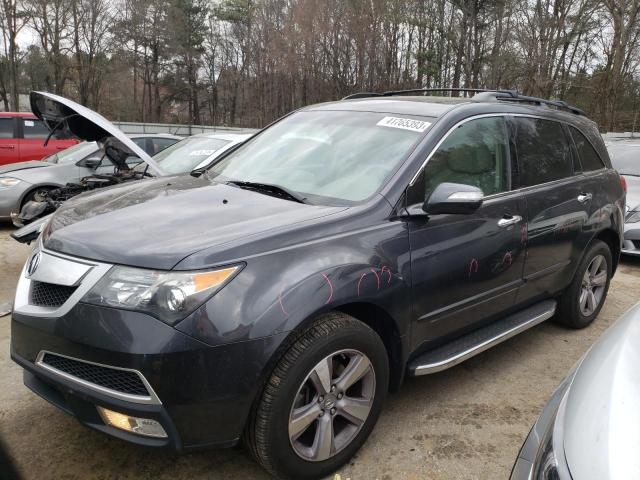 2HNYD2H32DH510699 - 2013 ACURA MDX TECHNOLOGY CHARCOAL photo 1