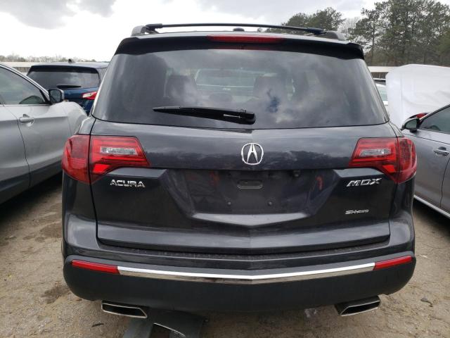 2HNYD2H32DH510699 - 2013 ACURA MDX TECHNOLOGY CHARCOAL photo 6