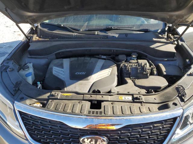 5XYKU4A73EG429733 - 2014 KIA SORENTO EX GRAY photo 12