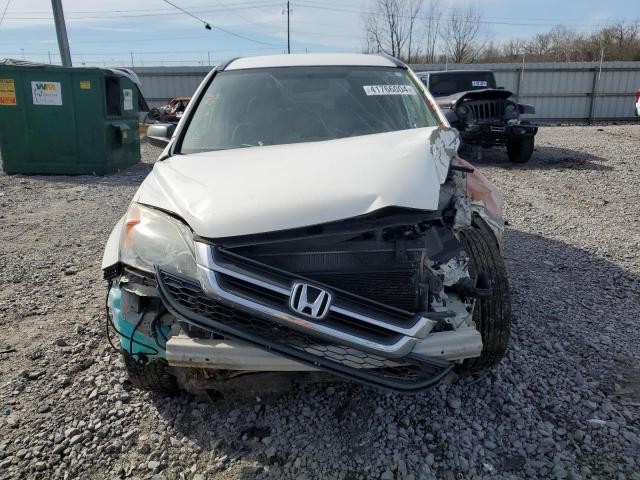 5J6RE4H43BL115968 - 2011 HONDA CR-V SE WHITE photo 5