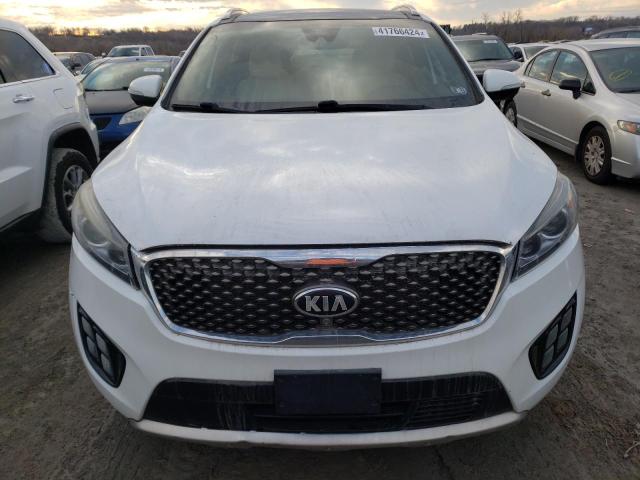 5XYPK4A50GG023485 - 2016 KIA SORENTO SX WHITE photo 5