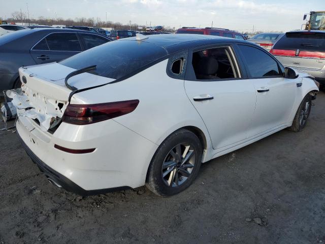 5XXGT4L30KG281074 - 2019 KIA OPTIMA LX WHITE photo 3