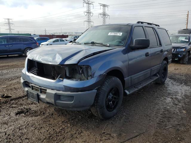 1FMPU13556LA04791 - 2006 FORD EXPEDITION XLS BLUE photo 1