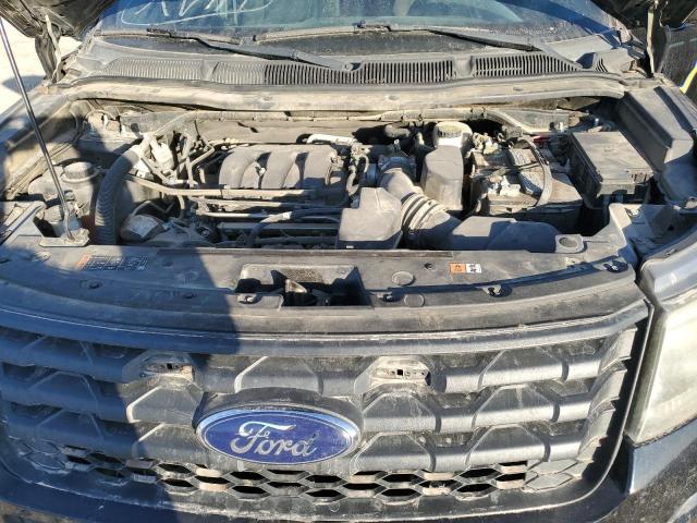 1FM5K8AR2GGC36271 - 2016 FORD EXPLORER POLICE INTERCEPTOR 黑色 照片 12