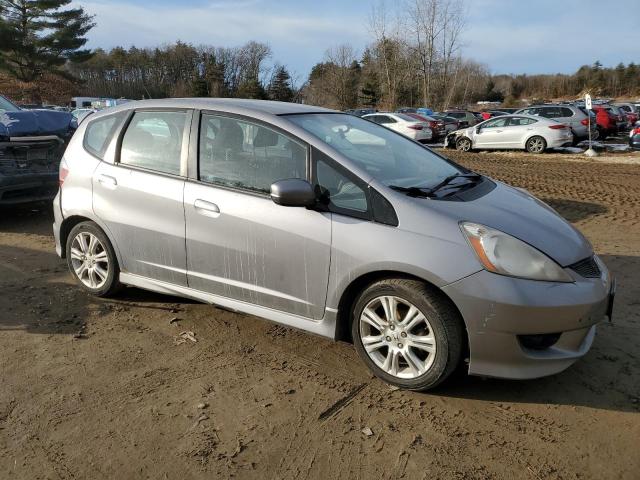 JHMGE88459S054965 - 2009 HONDA FIT SPORT SILVER photo 4