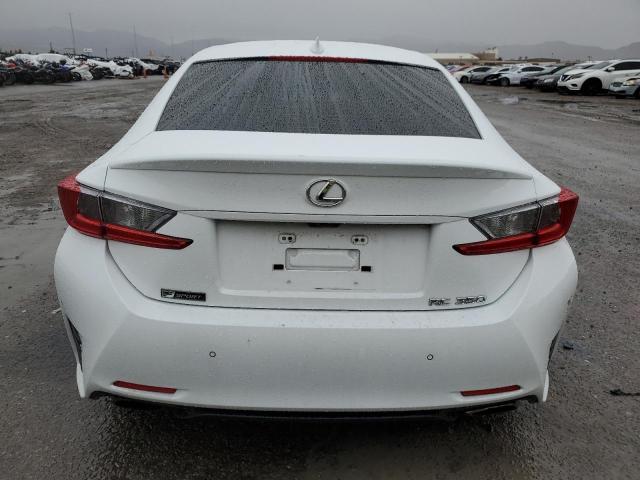 JTHHE5BC3G5014138 - 2016 LEXUS RC 350 WHITE photo 6