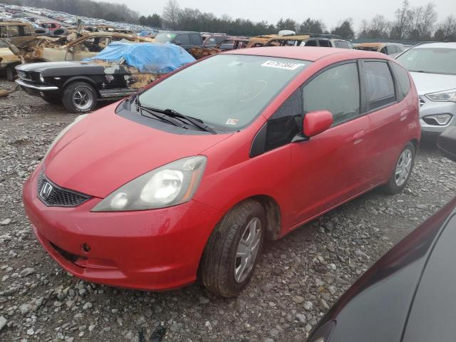 JHMGE8H38DC074380 - 2013 HONDA FIT RED photo 1