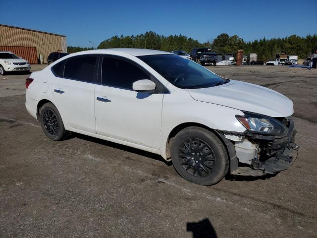 3N1AB7AP3KY408085 - 2019 NISSAN SENTRA S WHITE photo 4