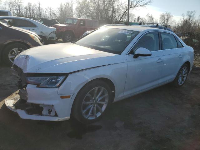 WAUGMAF48KA026200 - 2019 AUDI A4 PREMIUM WHITE photo 1