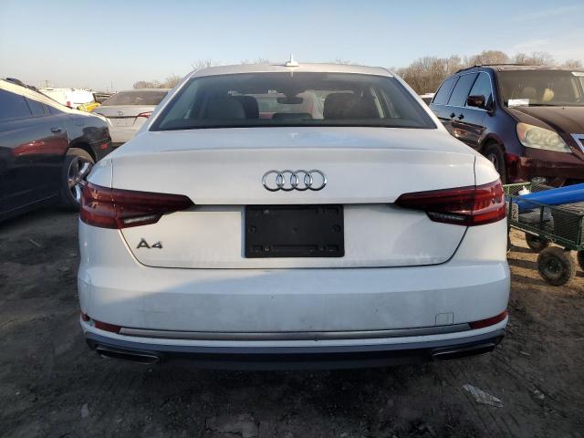 WAUGMAF48KA026200 - 2019 AUDI A4 PREMIUM WHITE photo 6