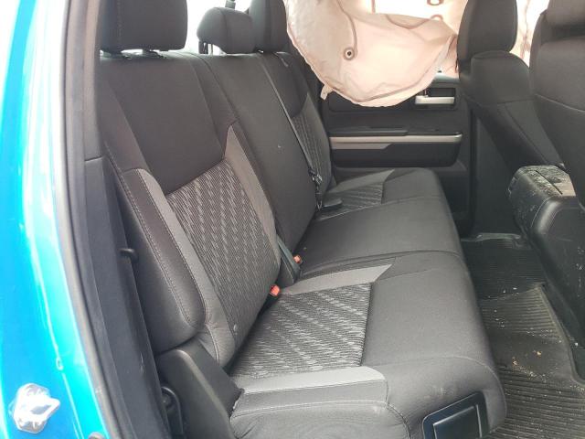 5TFUY5F19MX994569 - 2021 TOYOTA TUNDRA DOUBLE CAB SR/SR5 BLUE photo 6