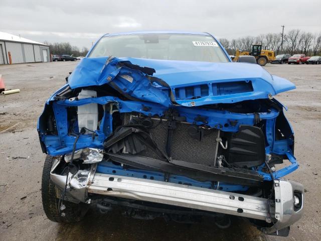 5TFUY5F19MX994569 - 2021 TOYOTA TUNDRA DOUBLE CAB SR/SR5 BLUE photo 9