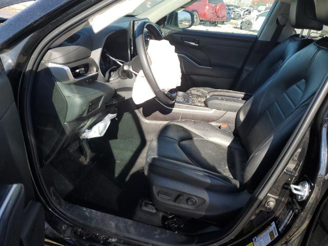 5TDGZRBH0NS579541 - 2022 TOYOTA HIGHLANDER XLE 黑色 照片 7