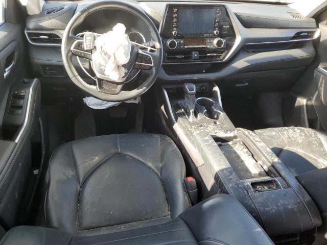 5TDGZRBH0NS579541 - 2022 TOYOTA HIGHLANDER XLE 黑色 照片 8