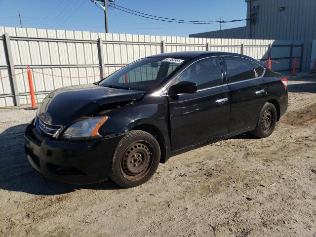 3N1AB7AP7EY326025 - 2014 NISSAN SENTRA S BLACK photo 1