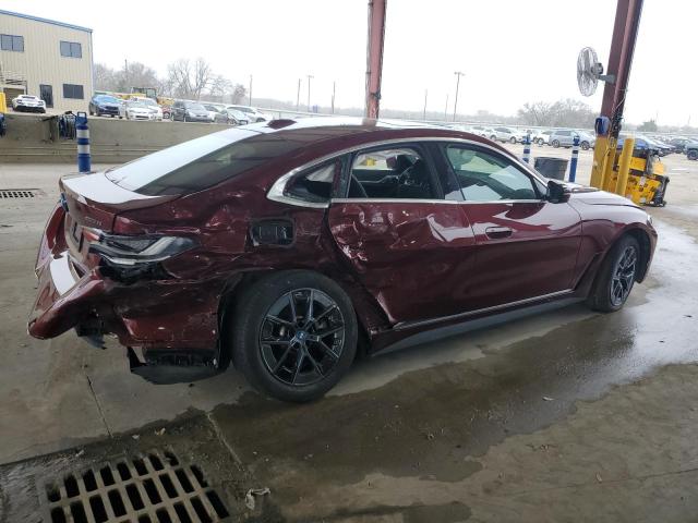 WBY43AW06RFR52113 - 2024 BMW I4 EDRIVE 35 RED photo 3