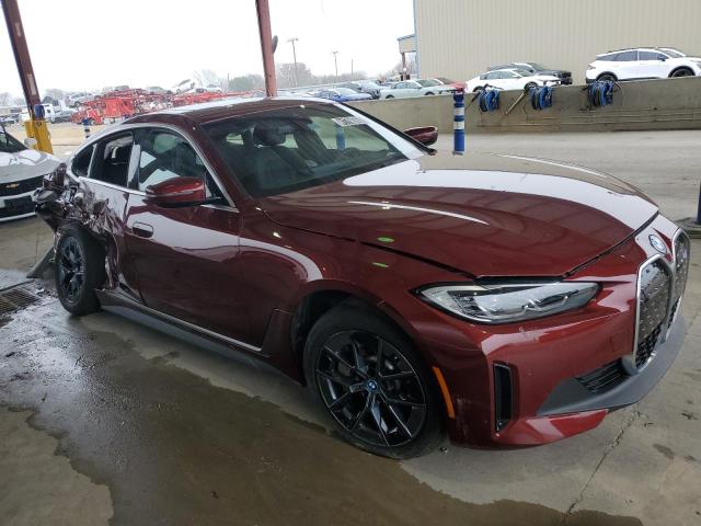 WBY43AW06RFR52113 - 2024 BMW I4 EDRIVE 35 RED photo 4