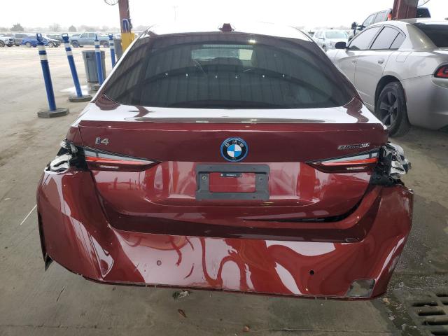 WBY43AW06RFR52113 - 2024 BMW I4 EDRIVE 35 RED photo 6