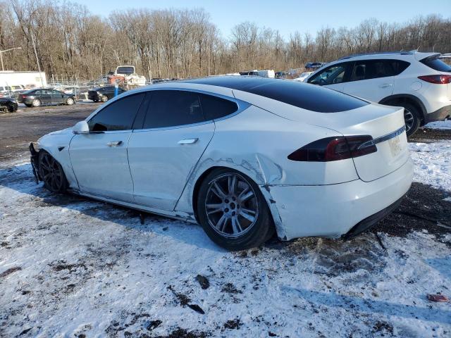 5YJSA1E27LF401170 - 2020 TESLA MODEL S WHITE photo 2