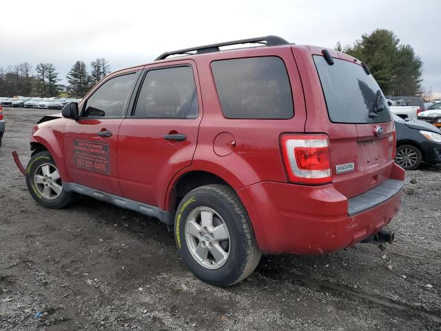 1FMCU0C77BKC09197 - 2011 FORD ESCAPE XLS RED photo 2