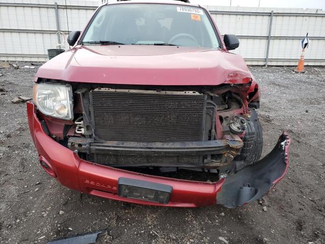 1FMCU0C77BKC09197 - 2011 FORD ESCAPE XLS RED photo 5