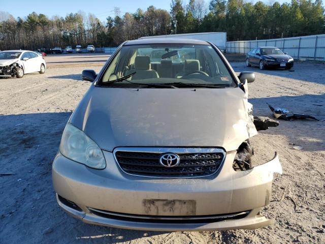 2T1BR32E47C716473 - 2007 TOYOTA COROLLA CE BEIGE photo 5