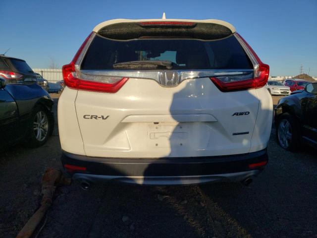 5J6RW2H93JL020046 - 2018 HONDA CR-V TOURING WHITE photo 6