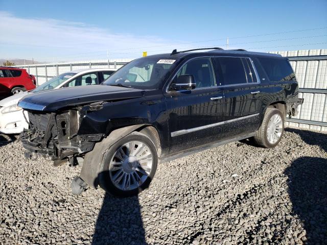 1GYS4KKJXJR136884 - 2018 CADILLAC ESCALADE ESV PLATINUM შავი ფოტო 1