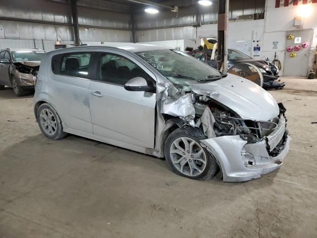 1G1JD6SB9K4130695 - 2019 CHEVROLET SONIC LT SILVER photo 4