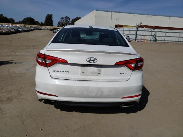 5NPE34AF8GH416575 - 2016 HYUNDAI SONATA SPORT Weiß Foto 6