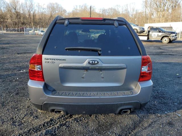 KNDJF724997555898 - 2009 KIA SPORTAGE LX GRAY photo 6