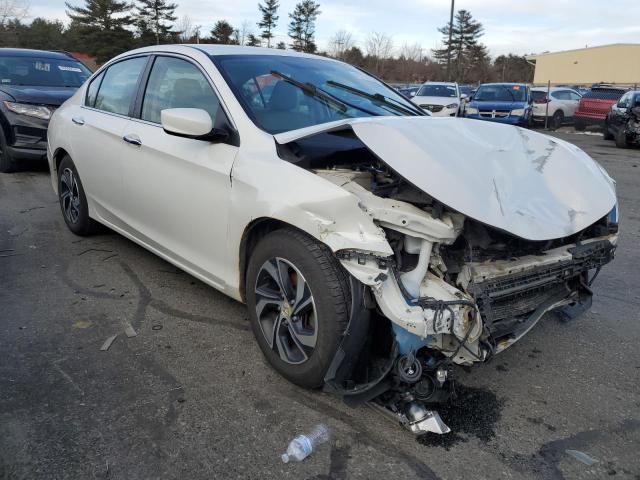 1HGCR2F32GA209889 - 2016 HONDA ACCORD LX WHITE photo 4