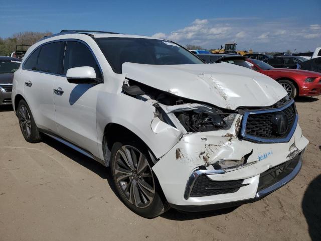 5J8YD3H56LL005569 - 2020 ACURA MDX TECHNOLOGY WHITE photo 4