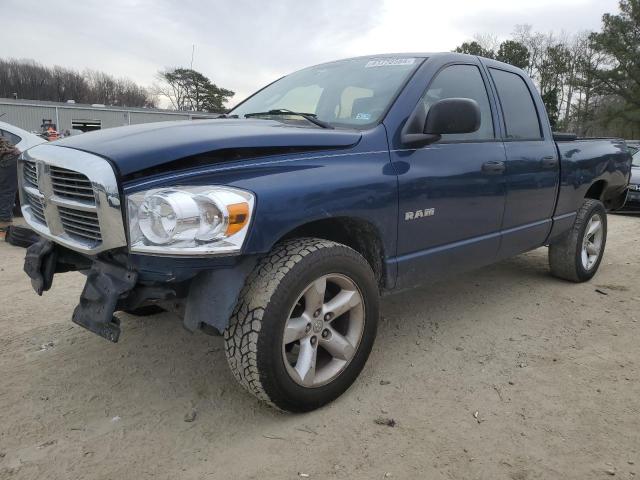 1D7HA18N08J149297 - 2008 DODGE RAM 1500 ST BLUE photo 1