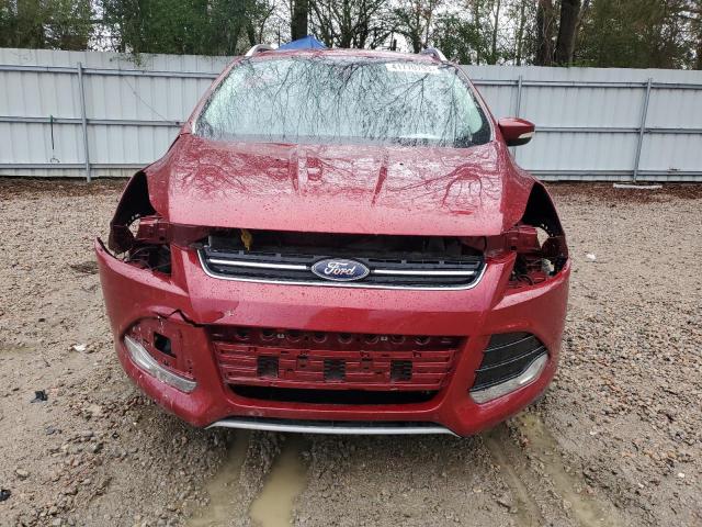 1FMCU0J93GUA90869 - 2016 FORD ESCAPE TITANIUM RED photo 5