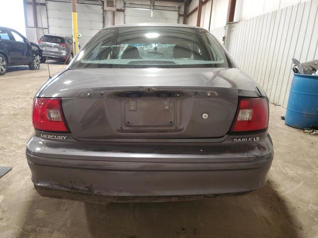 1MEFM55S02G645987 - 2002 MERCURY SABLE LS PREMIUM GRAY photo 6