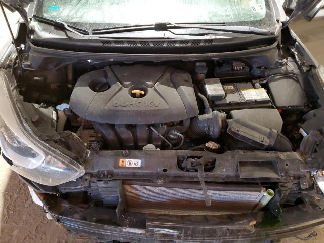 5NPDH4AE1EH526059 - 2014 HYUNDAI ELANTRA SE GRAY photo 11