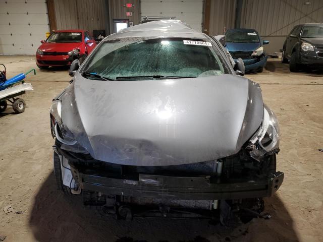 5NPDH4AE1EH526059 - 2014 HYUNDAI ELANTRA SE GRAY photo 5