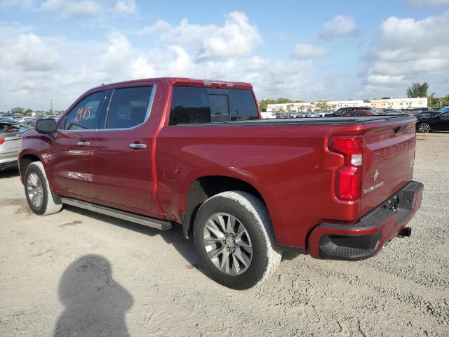 1GCUYHED5NZ170670 - 2022 CHEVROLET SILVERADO K1500 HIGH COUNTRY RED photo 2