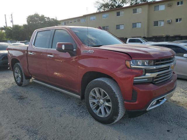 1GCUYHED5NZ170670 - 2022 CHEVROLET SILVERADO K1500 HIGH COUNTRY RED photo 4