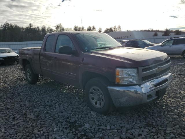 1GCRKREA1DZ137800 - 2013 CHEVROLET SILVERADO K1500 LS BURGUNDY photo 4