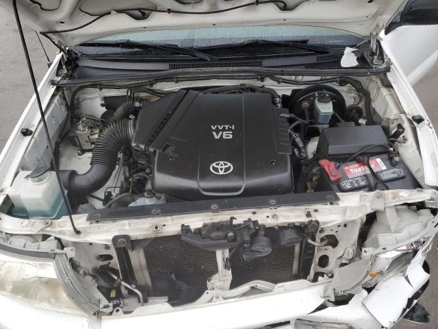 3TMJU62N35M005217 - 2005 TOYOTA TACOMA DOUBLE CAB PRERUNNER WHITE photo 11