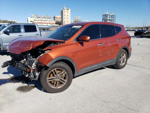 5XYZT3LB8HG393250 - 2017 HYUNDAI SANTA FE S ORANGE photo 1