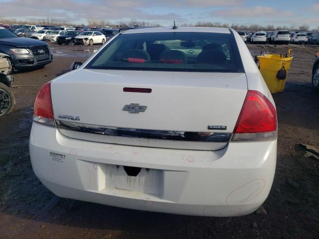 2G1WA5EK2B1149931 - 2011 CHEVROLET IMPALA LS WHITE photo 6